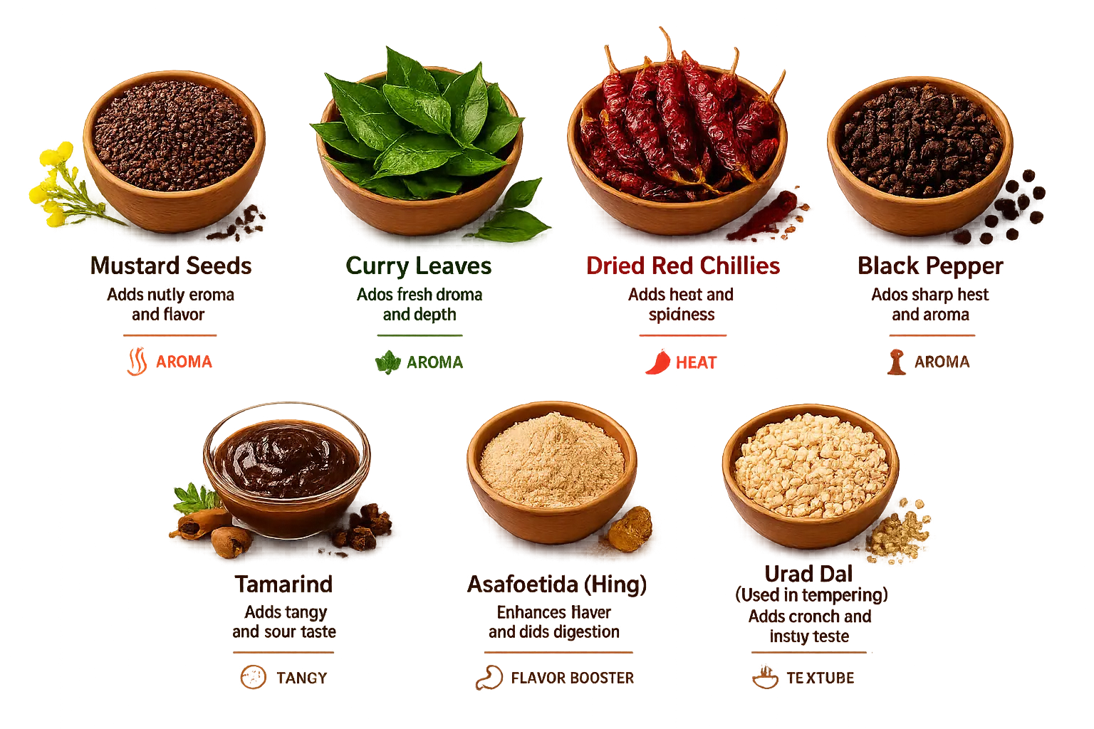 north indian vs south indian food